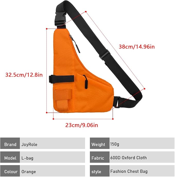 New Universal Radio L Shape Chest 2 Pockets Harness Tactical Vest Nylon Vest - Image 3