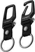 Spigen Life Carabiner Key Ring Clip, Car Keychain Clip, Bottle Opener Key Chain by Spigen
