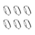 6 Pcs 2 Inch 316 Heavy Duty Stainless Steel Chain Quick Links, 650 Lbs Capacity by Vmuter