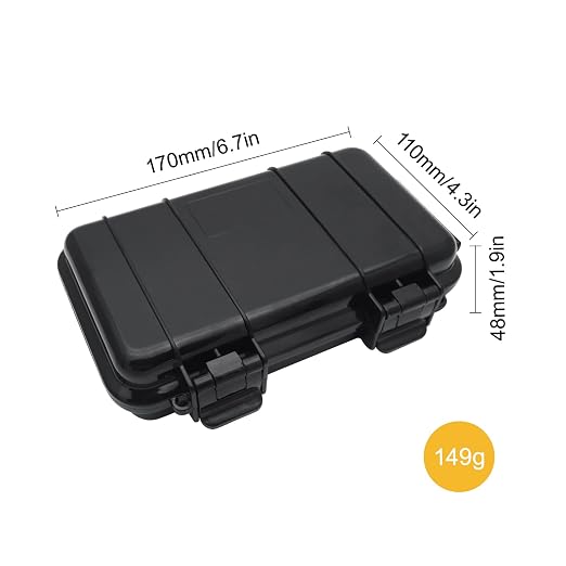 SEIWEI Outdoor Sealed Waterproof Safety Case Plastic Tool Dry Storage Box - Image 2