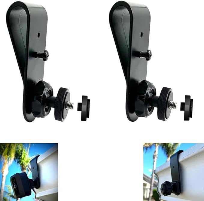 Two Sets of Rigid Rain Gutter Mount by LycoGear