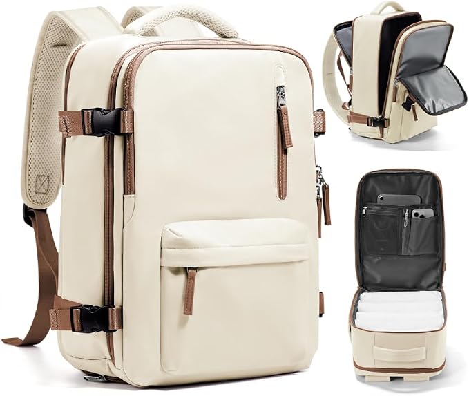 WONHOX Large Travel Backpack Carry on Flight Approved Laptop Work Business by WONHOX