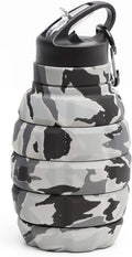 QiCheng&LYS Collapsible Water Bottle – Reuseable BPA Free Silicone Travel Water by QiCheng%26LYS