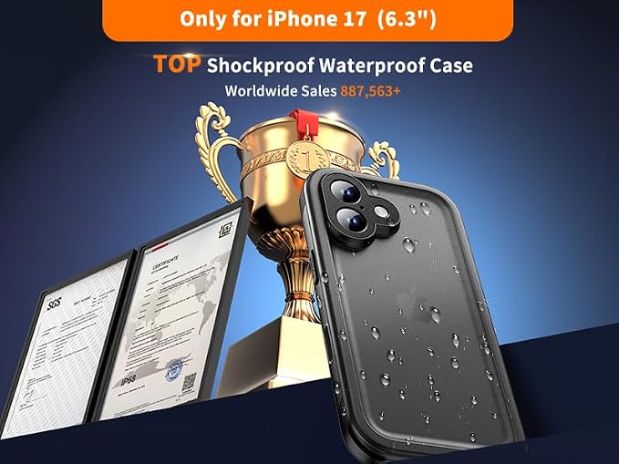 Cozycase TOP Waterproof Case for iPhone 17 - Image 14