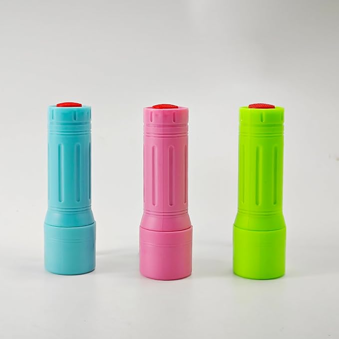 3 Pack 9-LED Mini Flashlight Bulk, Small Multicolor Flashlights - Image 7