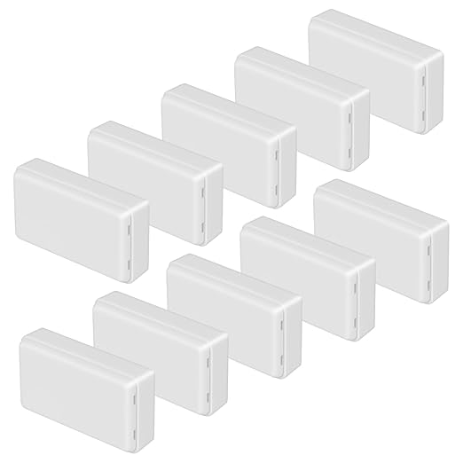LeMotech Project Box 10 Pieces ABS Plastic Electrical Project Case Small by LeMotech