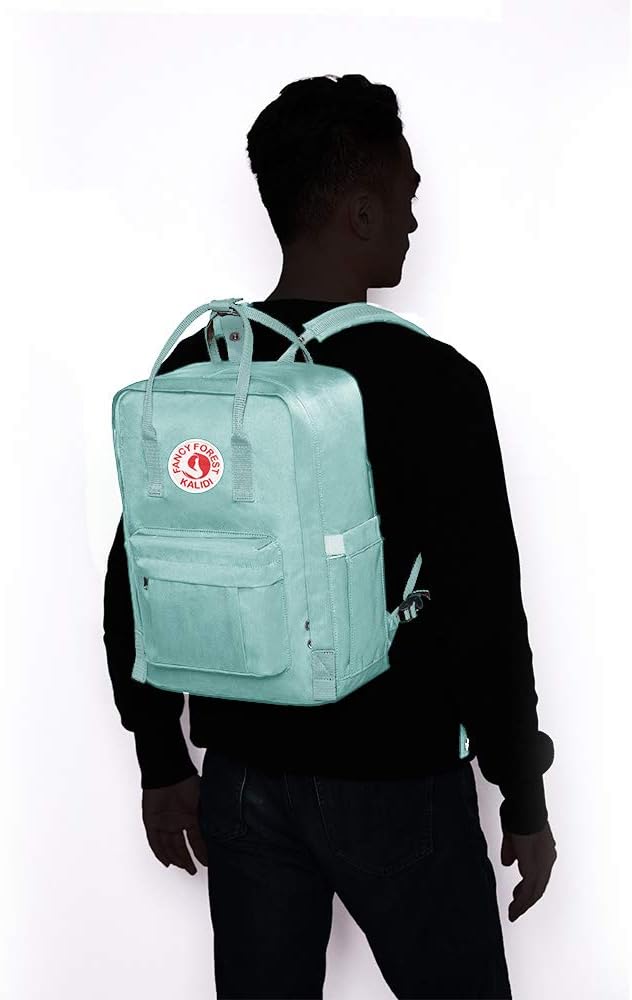 KALIDI Casual Laptop Backpack 15 Inches Classic Camping Rucksack Travel Outdoor - Image 6