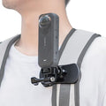 Insta360 X5 Backpack Clip Mount, 1/4" Quick Release 360° Adjustable Backpack by SKEZN