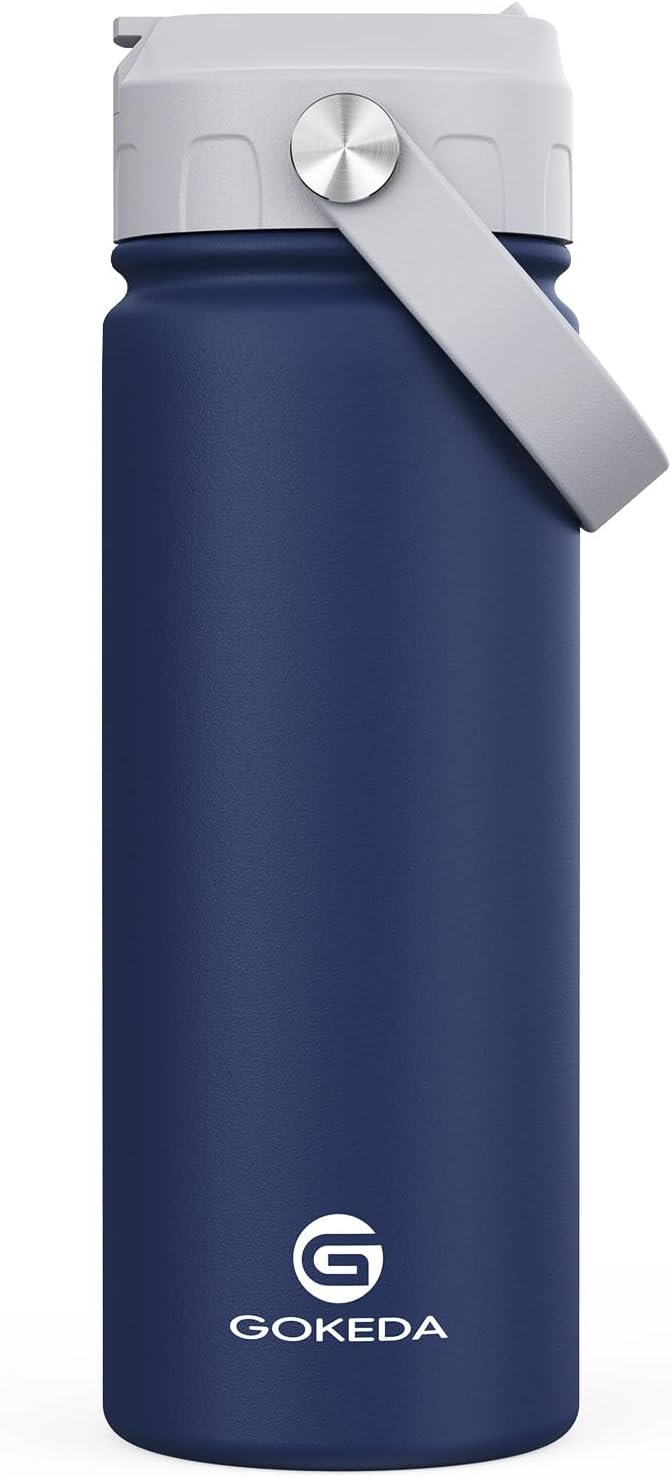 GoKEDA 18oz Kids Water Bottle, Insulated Water Bottles by Unknown