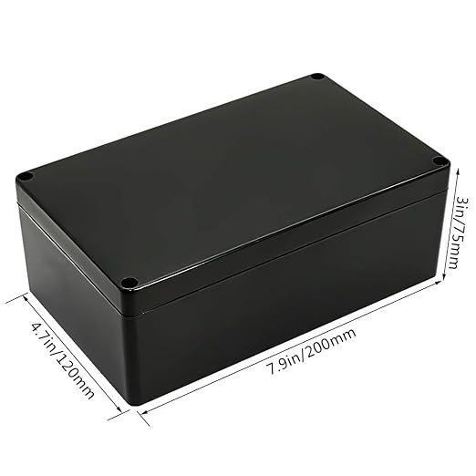 LeMotech ABS Plastic Electrical Project Case Power Junction Box, Project Box - Image 4