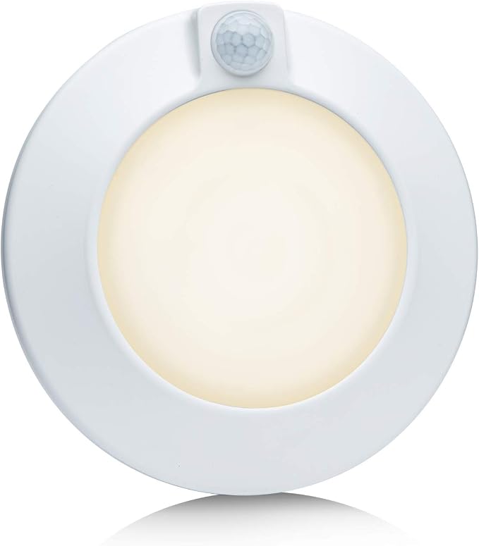 Closet Lights Motion Sensored Indoor Ceiling Mount LED- 10W 3000K Closet Stair by YouBuyWeGuarantee