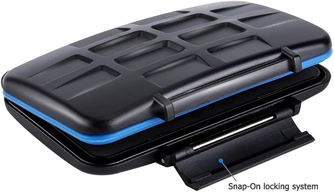 JJC 28 Slots Portable Memory Card Case Holder Storage - Image 3