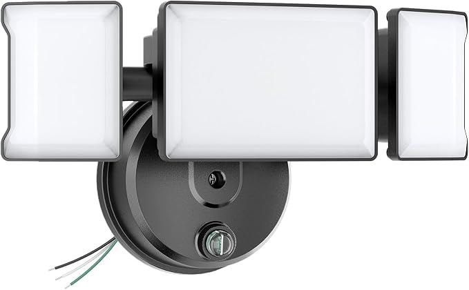 Olafus 80W Flood Lights Dusk to Dawn Outdoor Lighting, IP65 Waterproof LED by Olafus