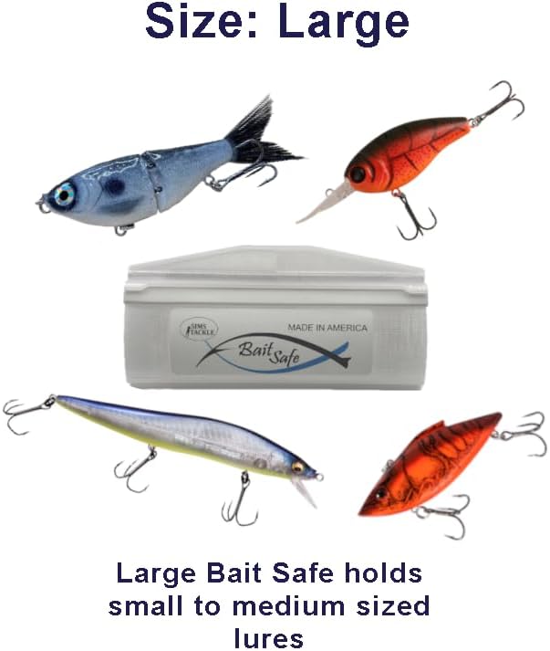Bait Safe Lure cover/Protector, Saltwater Resistant Fishing Gear, Protects & - Image 3