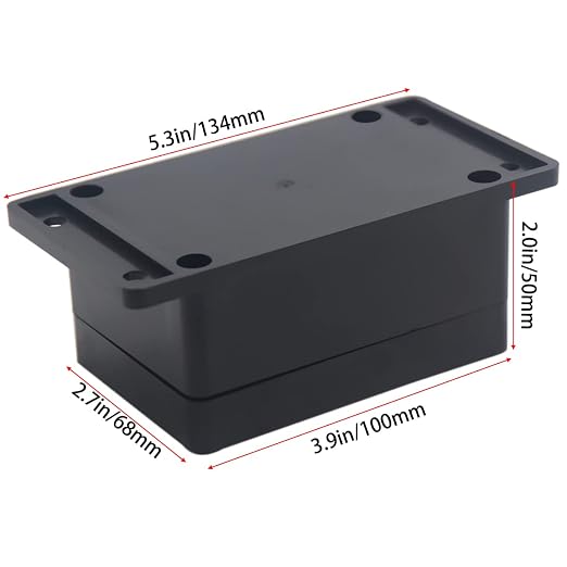 Watertight Junction Box, IP67 Waterproof Project Box Durable ABS Plastic - Image 2