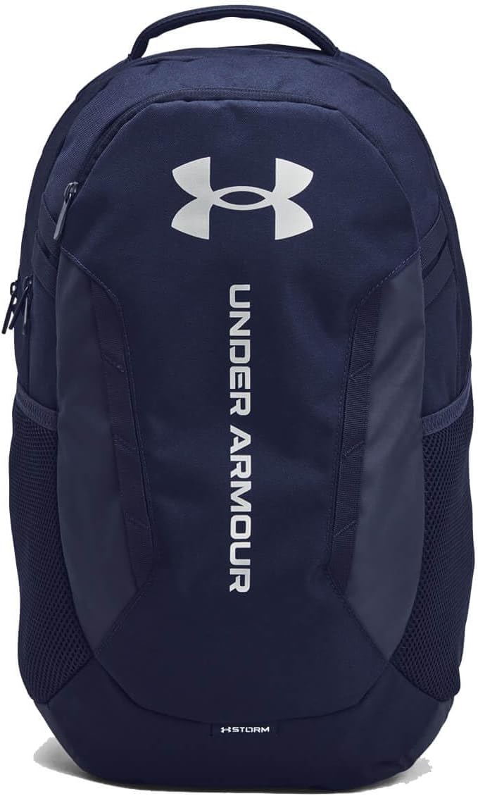 Under Armour Unisex-Adult Hustle 6.0 Backpack, Midnight Navy/Midnight by UnderArmour