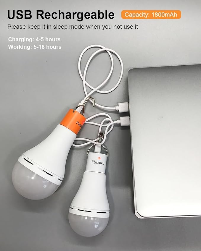 USB Rechargeable Light Bulbs - Image 2