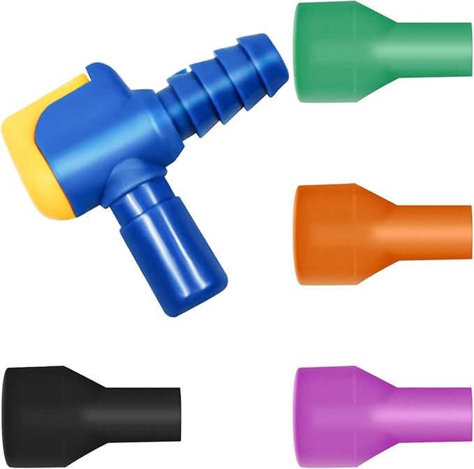 Big Bite Valve Replacement Mouthpiece Water Hydration Bladder Valve 4 Pack by QINGLER