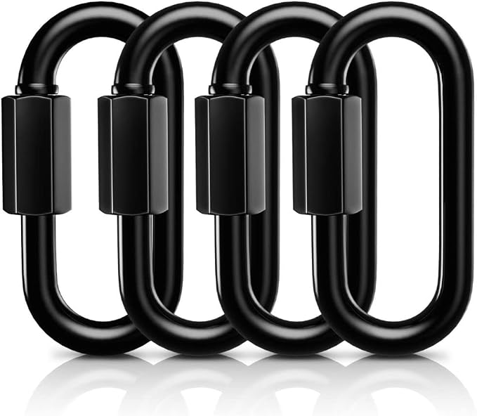 AUTMATCH Carabiner Clips, 4 Pack by AUTMATCH