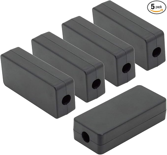 LeMotech 5Pcs ABS Plastic Electrical Project Case Power Junction Box, Project by LeMotech