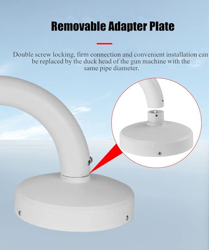 260MM L-Type Aluminum Alloy Outdoor Security Camera Mount Bracket, Dome Camera - Image 8