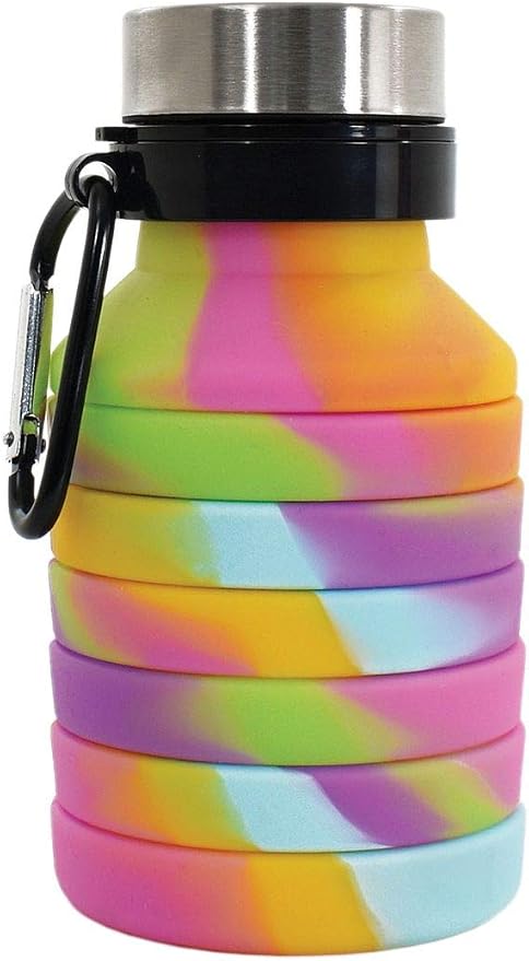 iscream BPA Free, 18 oz Collapsible Silicone Bottle - Image 2
