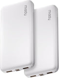 Miady 2-Pack Portable Charger, Slim 10000mAh Power Bank Travel Battery Pack 3 by Miady