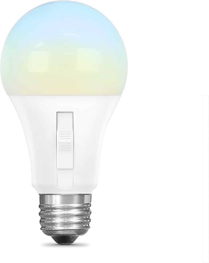 Feit Electric LED Dusk-to-Dawn Light Bulb, A19 60W Equivalent, Non-Dimmable - Image 2