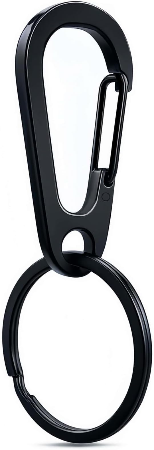 Stainless Steel Carabiner Keychain, Quick Release Heavy Duty Key Clip by Unknown