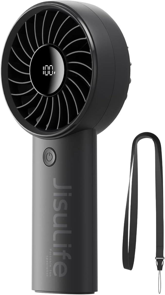 JISULIFE Handheld Portable Fan by LivechillStaycool