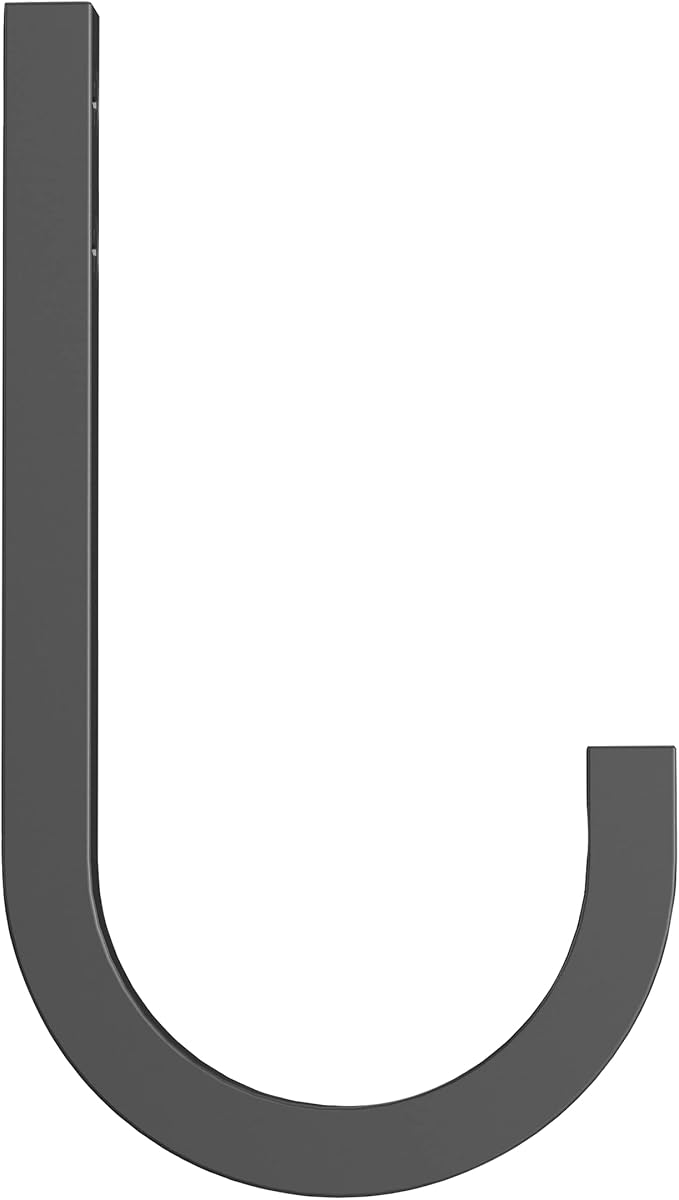 National Hardware N337-903 Reed Multipurpose Hook in Matte Black - Image 3