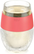 HOST Wine Freeze Cooling Cup, Plastic Double Wall Insulated Freezable Drink by HOST