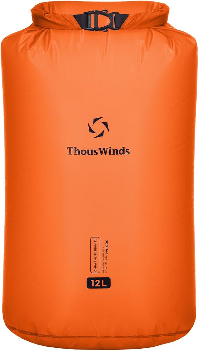 Thous Winds Waterproof Dry Bag, 30D Lightweight Dry Storage, 12L/24L/36L Roll by ThousWinds