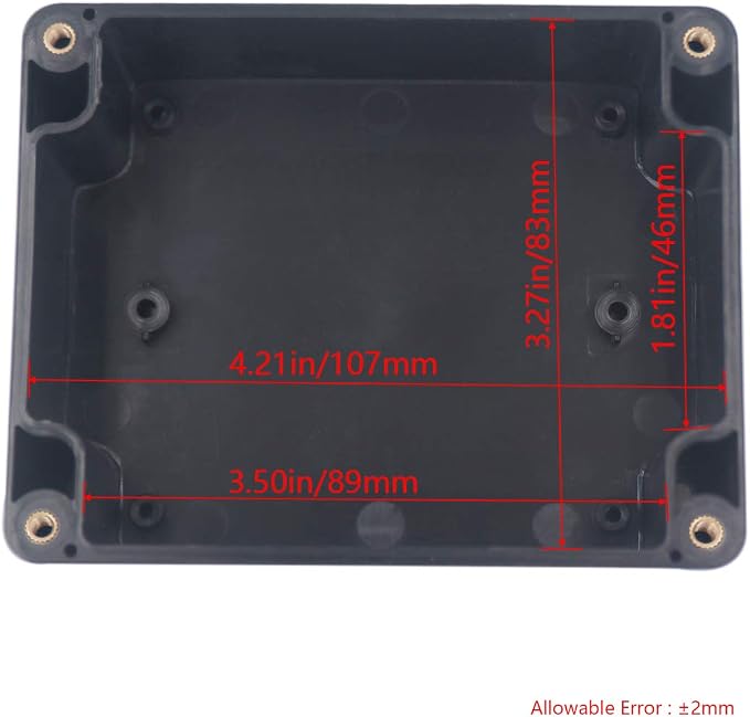 Project Box ABS Black Electrical Boxes IP65 Outdoor Waterproof Box Electronic - Image 4
