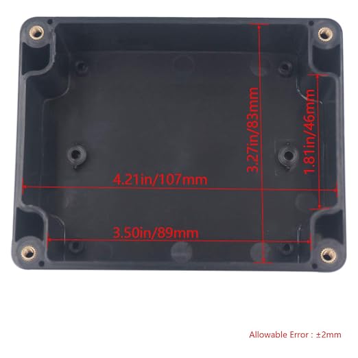 Junction Box IP65 Waterproof ABS Plastic Electrical Project Case Power Junction - Image 3