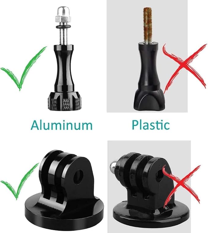 Aluminum Camera Tripod Adapter 1/4"-20 Conversion Adapter Mounts Compatible - Image 3