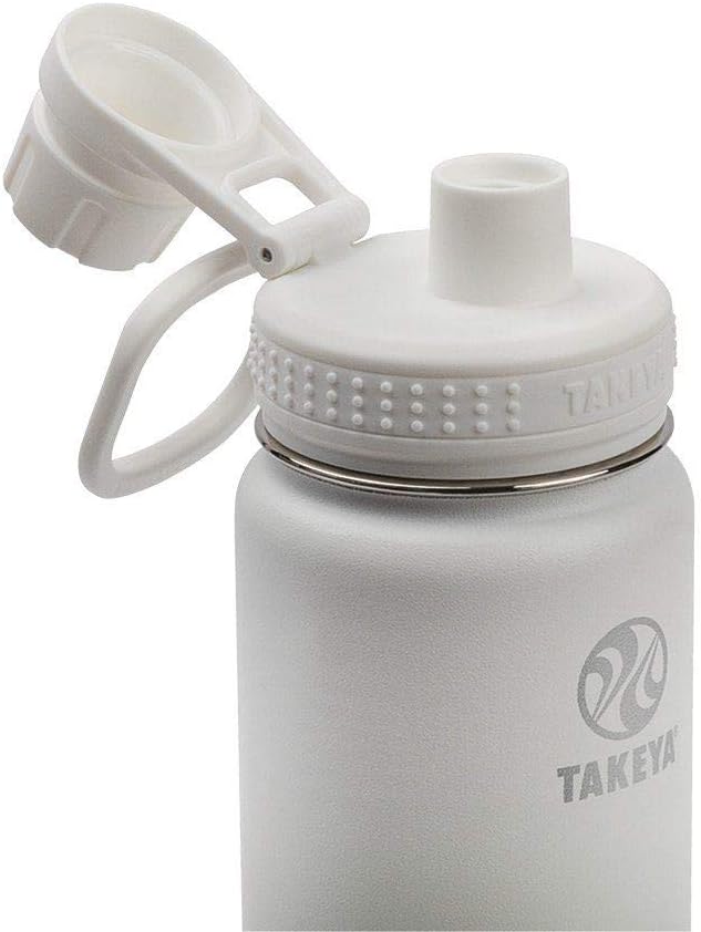 Takeya Actives Stainless Steel Water Bottle, Insulated Spout Lid, Keeps Drinks - Image 5