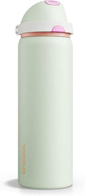 Insulated Water Bottle with Straw by ENCOOL