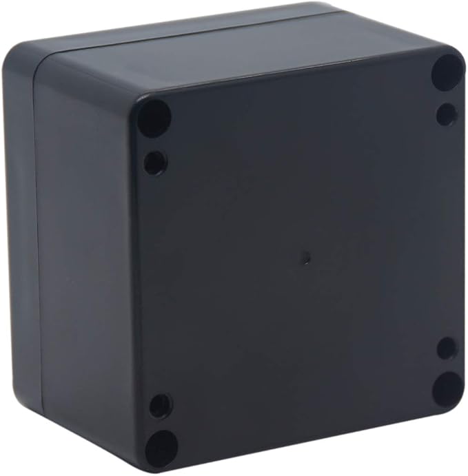 2 Pack Project Box IP65 Waterproof Junction Box ABS Plastic Black Electrical - Image 7