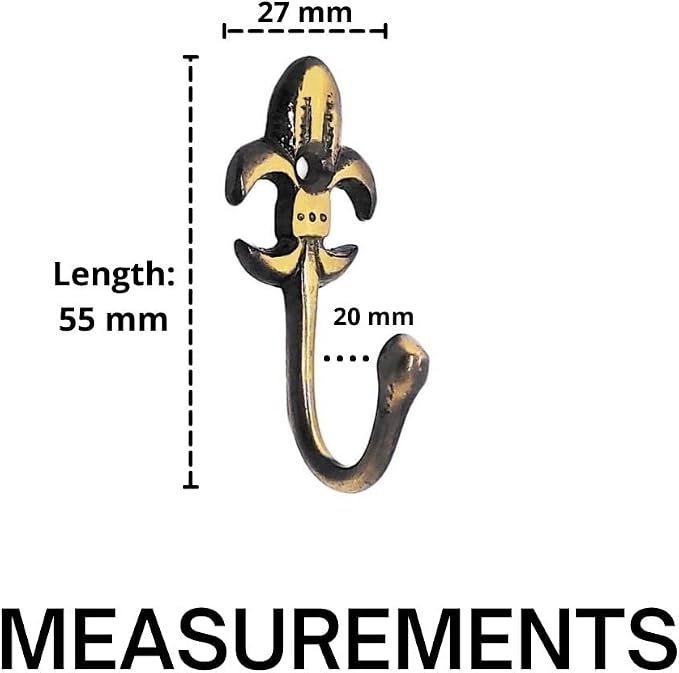 FAPBADRI Multipurpose Hooks, Used to Hang Clothes, Curtain Hold Backs, Colour - Image 3
