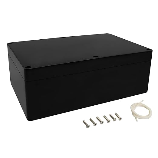 LeMotech Project Box ABS Plastic Junction Box IP65 Waterproof Hobby Box by LeMotech