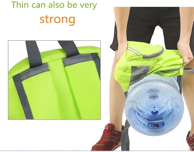 Geboldil Men's and women's waterproof backpack traveling backpack peacock green - Image 4