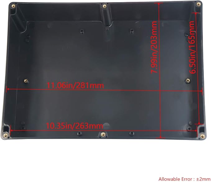 Project Box ABS Black Electrical Boxes IP65 Outdoor Waterproof Box Electronic - Image 4