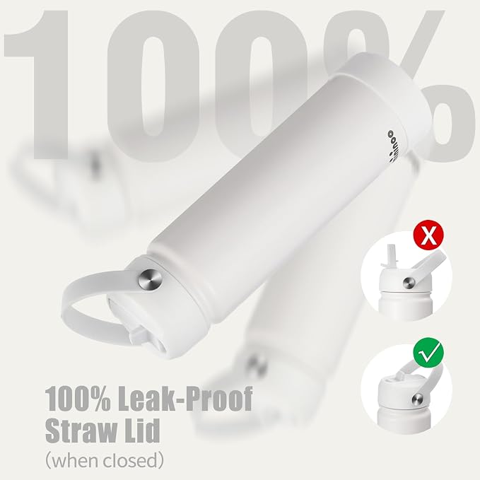 mininoo Insulated Stainless Steel Water Bottle - Image 3