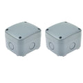 NineLeaf Small Outdoor Waterproof Electrical Junction Box, IP66 Project Box by NineLeaf