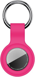 Linsaner Case for AirTag 2nd Gen & 1st Gen, Silicone Holder Keychain Key Ring by Linsaner