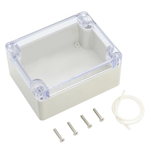 LeMotech ABS Plastic Junction Box, Dustproof Waterproof IP65 Electrical Box by LeMotech