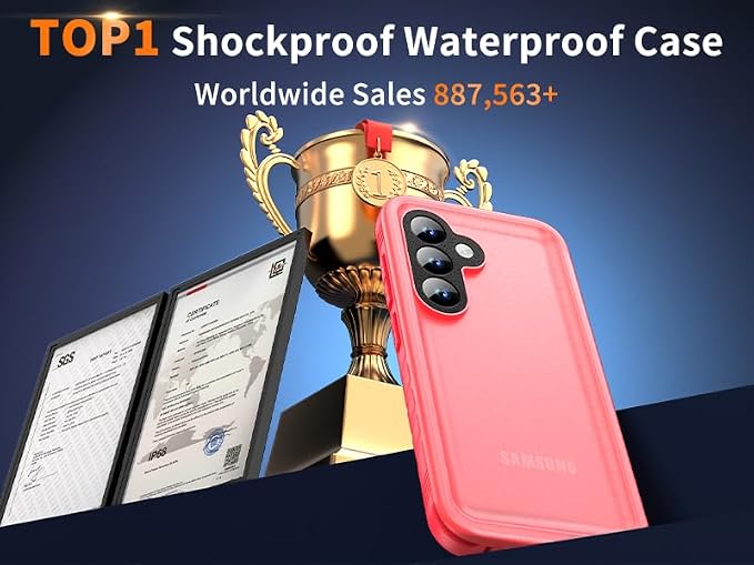 Cozycase for Samsung Galaxy S25 Waterproof Case - Image 10