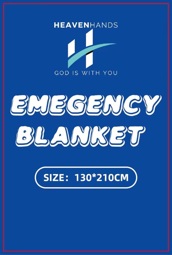 Emergency Blankets Pack of 10 – Mylar Thermal Space Blanket - Image 3