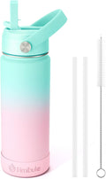 Fimibuke Kids Insulated Water Bottle - 18oz BPA-FREE 18/8 Stainless Steel Kid by Fimibuke